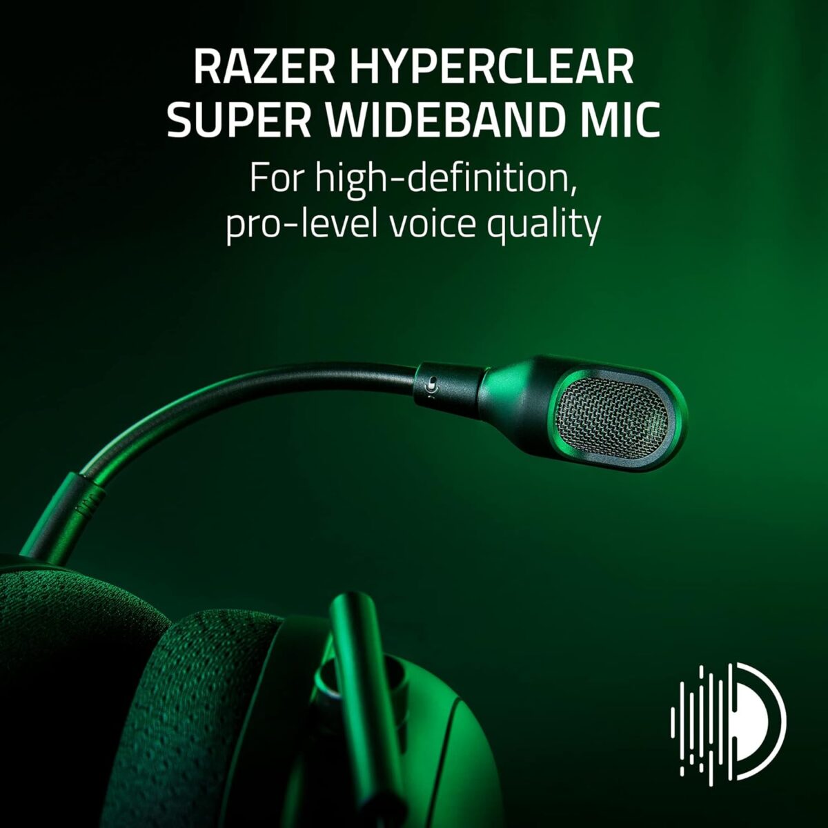 Razer BlackShark V2 Pro Wireless Gaming Headset 2023 Edition: Detachable Mic - Pro-Tuned FPS Profiles - 50mm Drivers - Noise-Isolating Earcups w/Ultra-Soft Memory Foam - 70 Hr Battery Life - White - Image 4