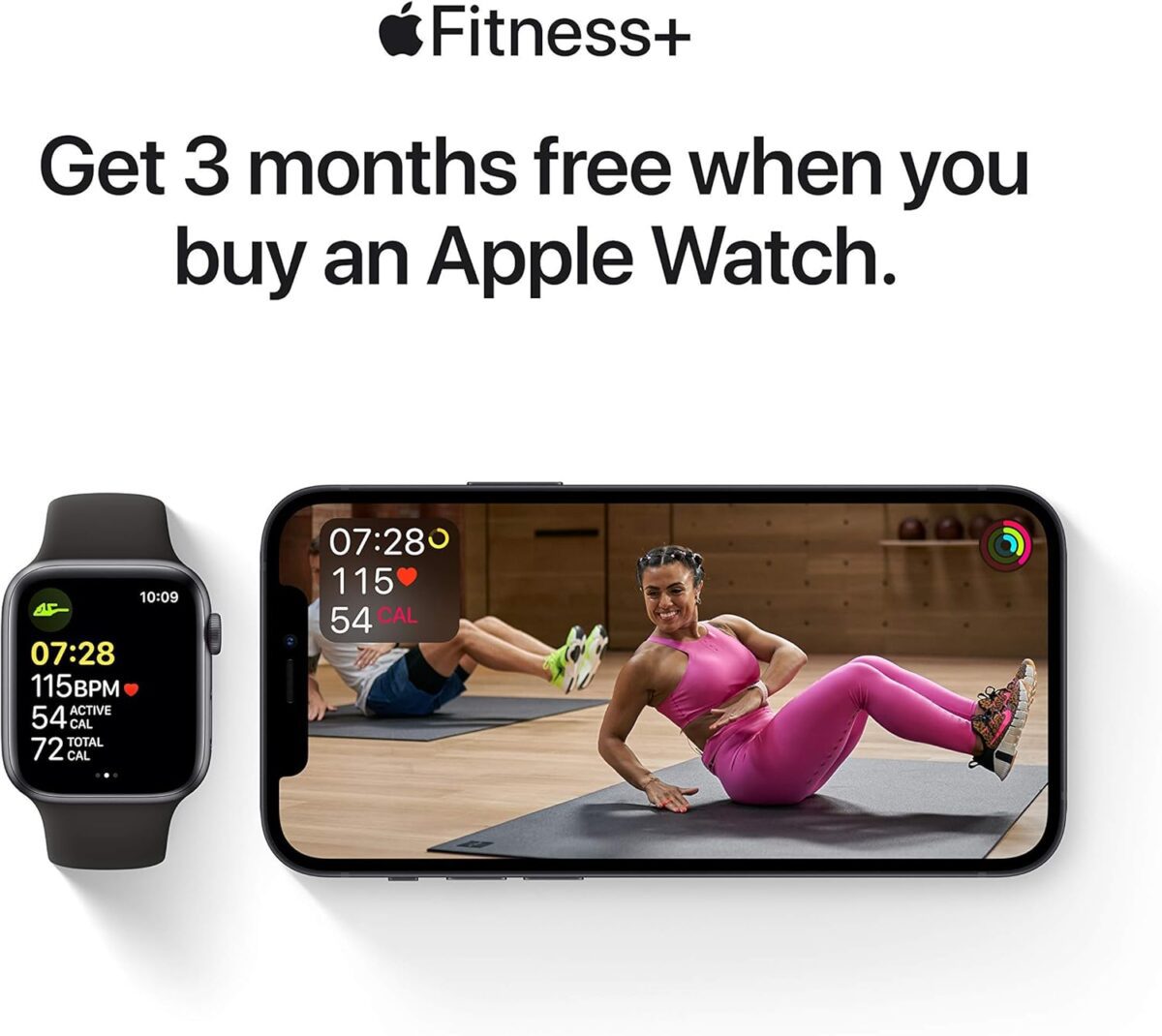 Apple Watch Series 6 (GPS + Cellular, 44mm) - Graphite Stainless Steel Case with Black Sport Band (Renewed) - Image 6