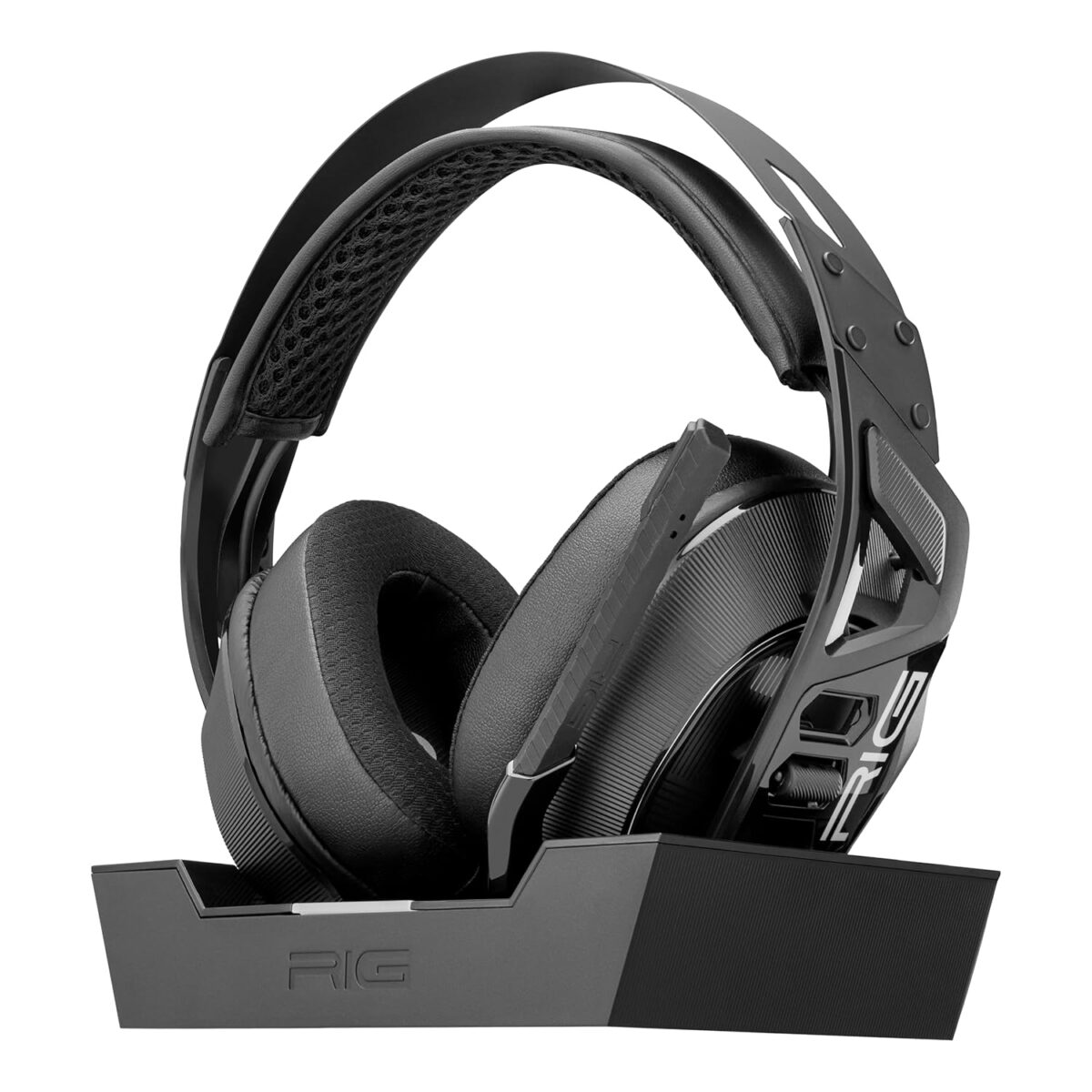 RIG 900 MAX Universal Dual Wireless Gaming Headset with Bluetooth for Xbox, PlayStation, Nintendo Switch, PC, Android, iPhone - Multi-Function Charging Base - 60 Hours Battery - Dolby Atmos 3D Audio - Image 2
